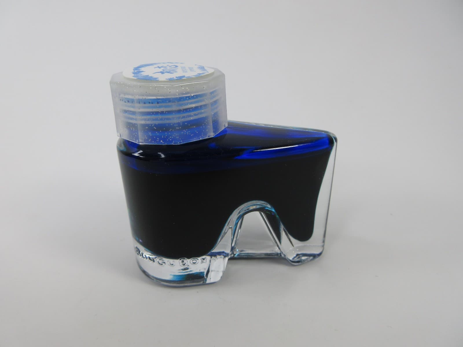 Bungubox Ink Tells More 30ml - Sapphire Blue First Love Glass Bottle And Box 3