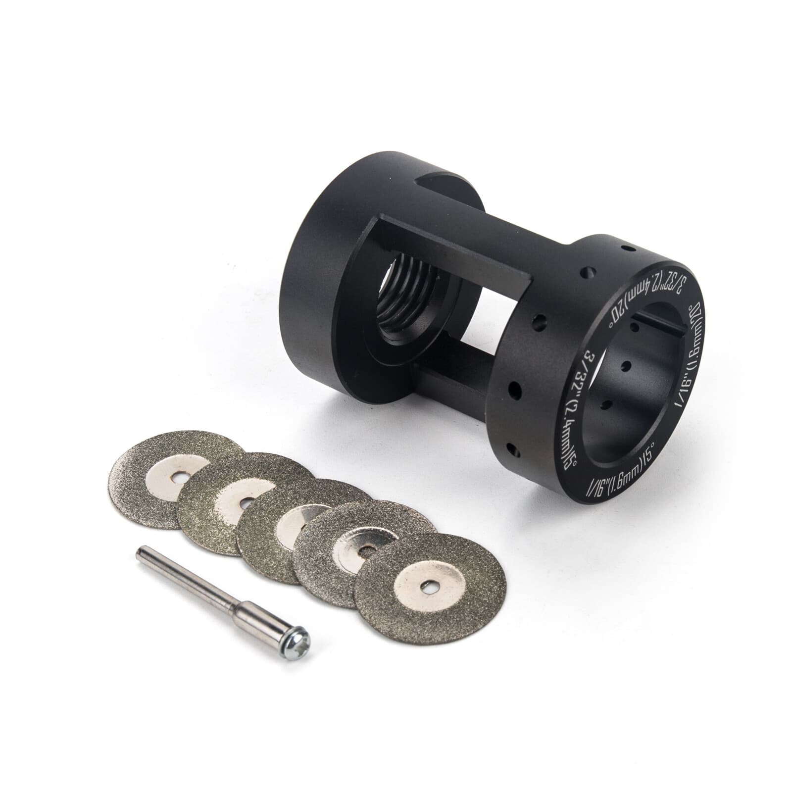 Tungsten Electrode Sharpener & Grinder Multi-Angle Offsets Tool For TIG Welding 2