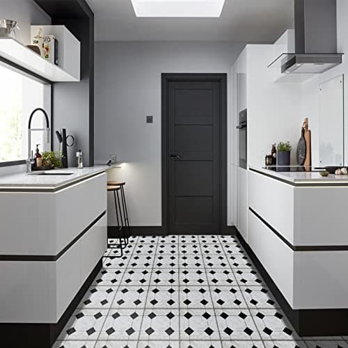 Peel and Stick Floor Tile, Waterproof and Durable Vinyl 10pcs green marble 5