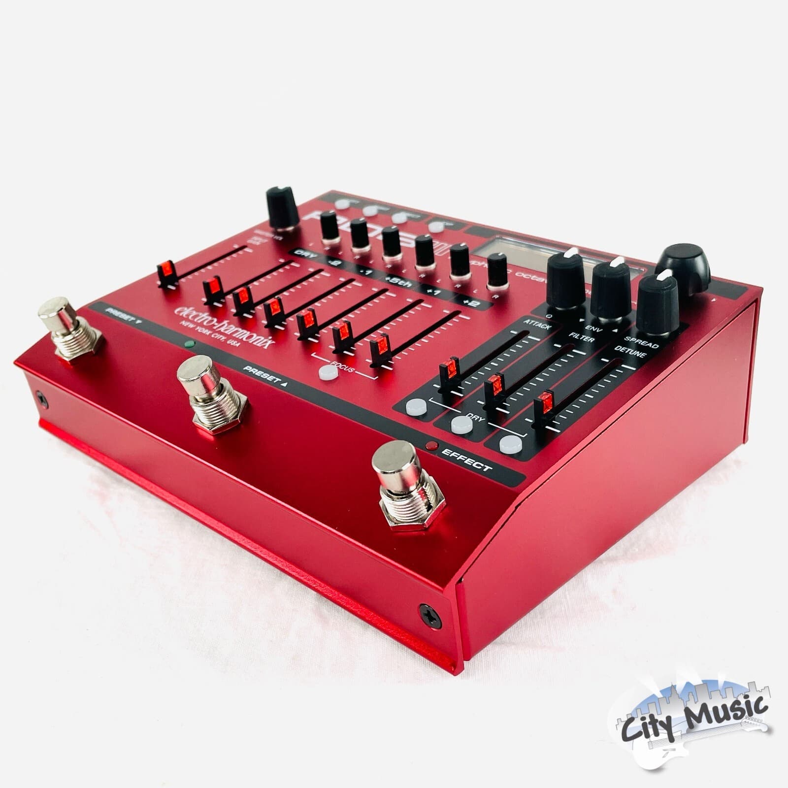 Used Electro-Harmonix EHX POG 3 Polyphonic Octave Generator Guitar Pedal POG3 3