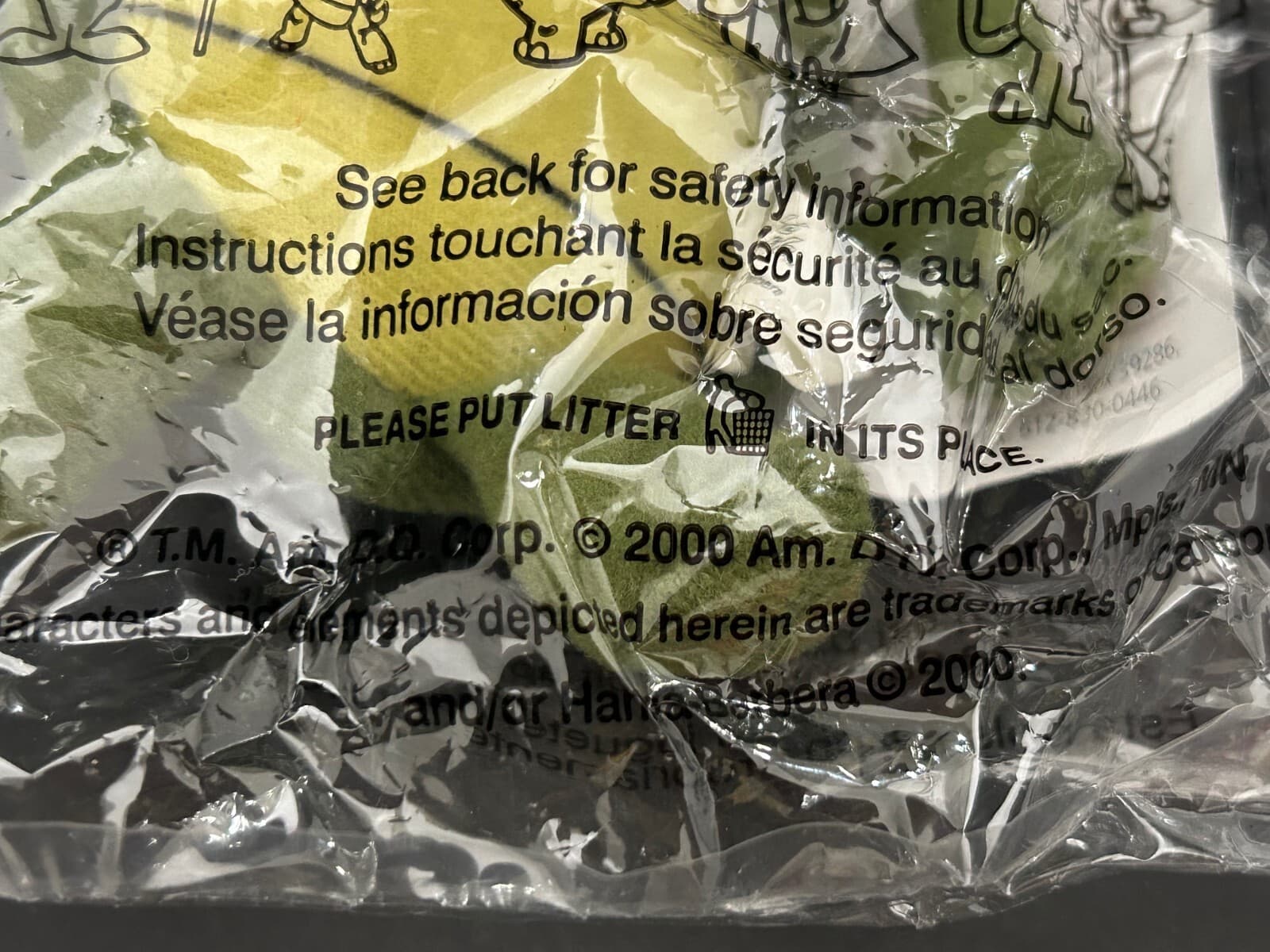 Diary Queen Vintage 2000 Quick Draw McGraw Plush Horse 7" Hanna Barbera 4