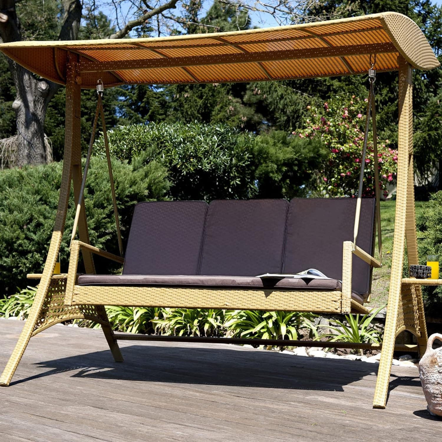 2 Pcs Heavy Duty Spring Hammock Chair Spring Porch Swing Springs Hook Suspension 6