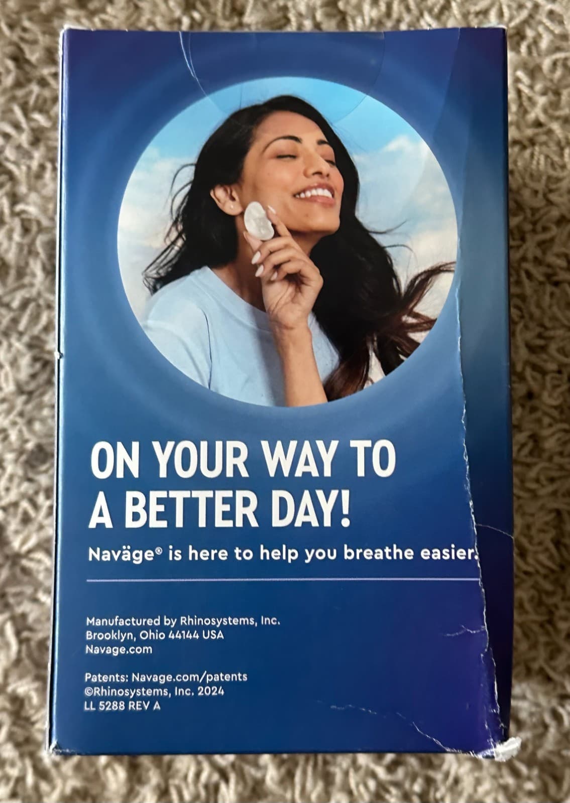 NEW Navage Nasal Care Original 60 Saltpods Exp 5/28 3