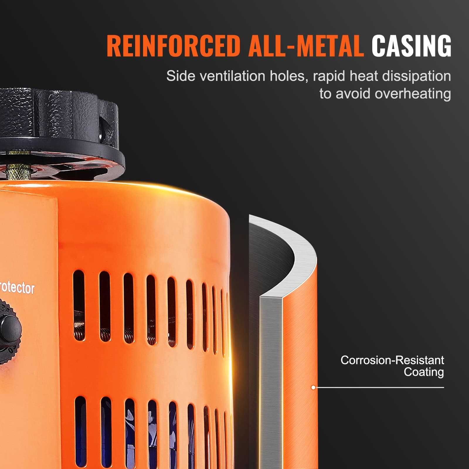 20Amp Variac Transformer Variable AC Voltage Regulator 2000VA 0-130V 5