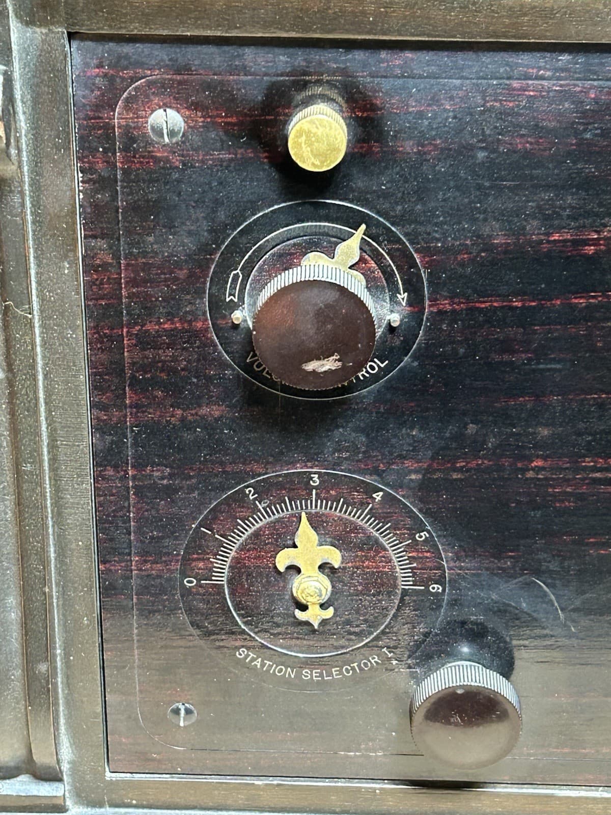 1924 RCA RADIOLA X Tube Radio Receiver Ornate Cabinet Gem of a Radio 6