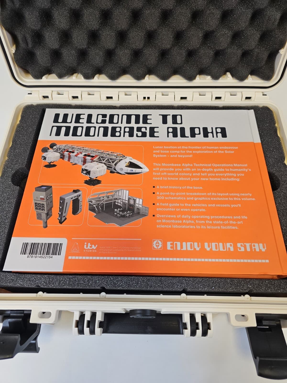 Space: 1999 Moonbase Alpha Case - Technical Manual Hardcover NEW 3