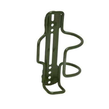 Tanaka Alluminum Side Load Bottle Cage, Army Green Adjustable, Durable, 2