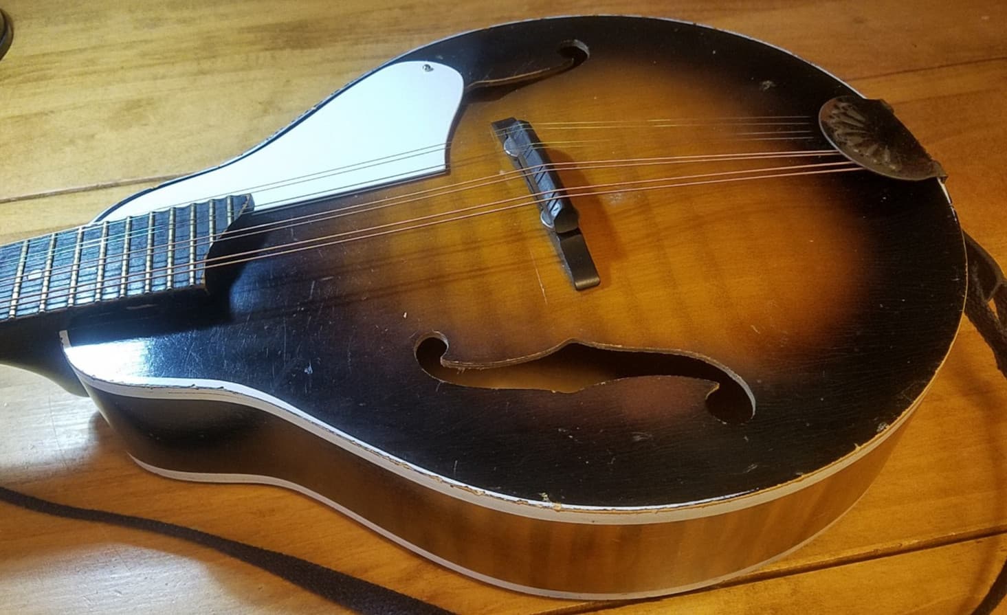 KAY N3 Mandolin (1950-1960`s) with strap- & tech set up 3