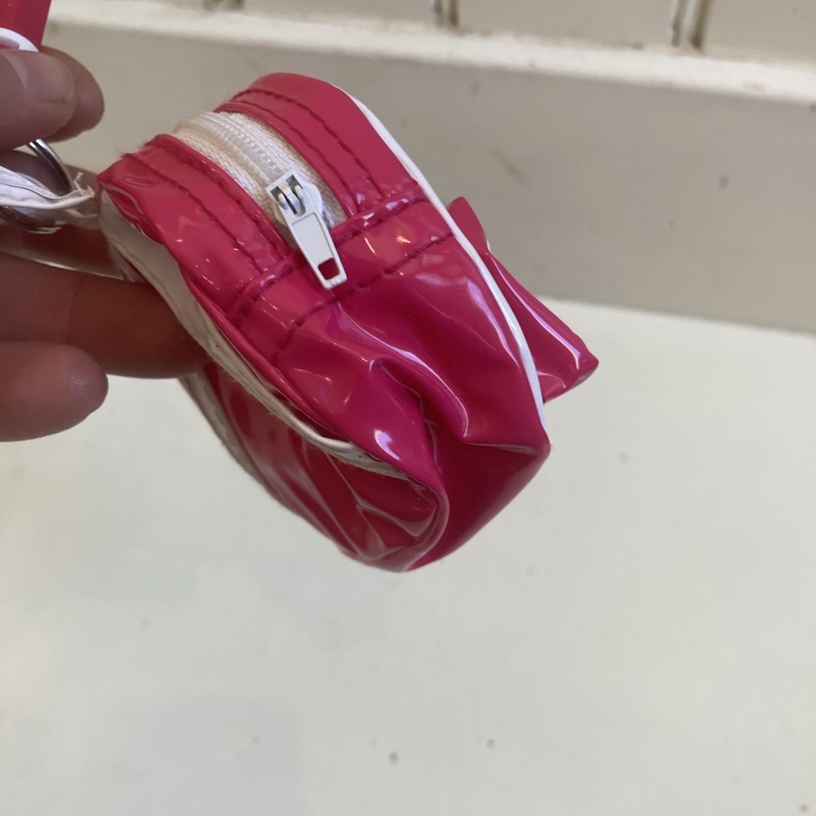 Vintage Spice Girls Keychain Mini Plastic Backpack 4