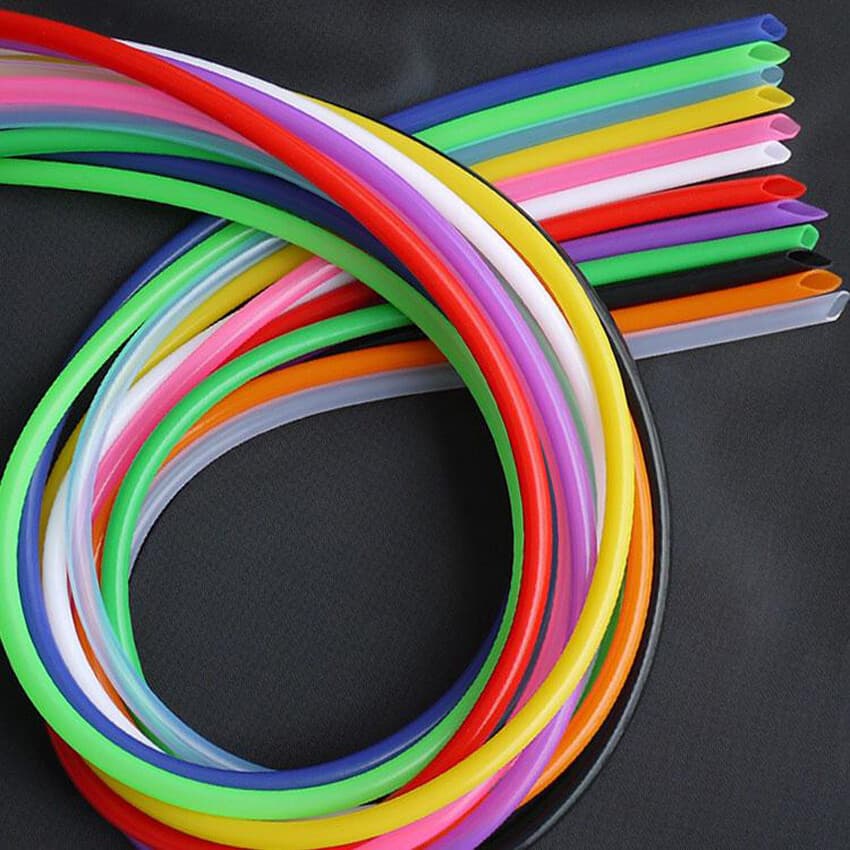 Food Grade Silicone Tube Flexible Tubing High Temp Hose ID: 1-25mm OD: 3-31mm 6