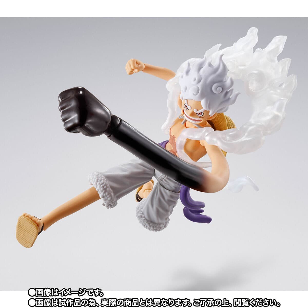 Stock Bandai S.H.Figuarts Monkey D. Luffy Gear 5 Future Island Egghead ONE PIECE 6