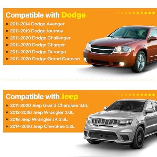 Intake Manifold Plenum Gasket Set, Compatible with Dodge Avenger Journey  4