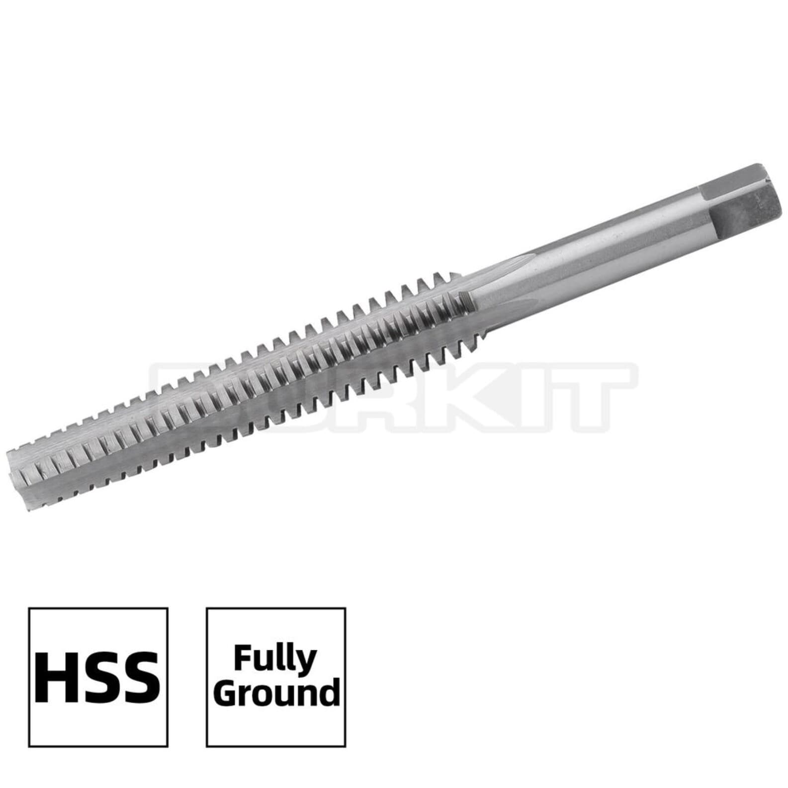 ACME 1"-4 Trapezoidal Tap Right Hand, HSS 1" x 4 Trapezoidal Thread Tap 2