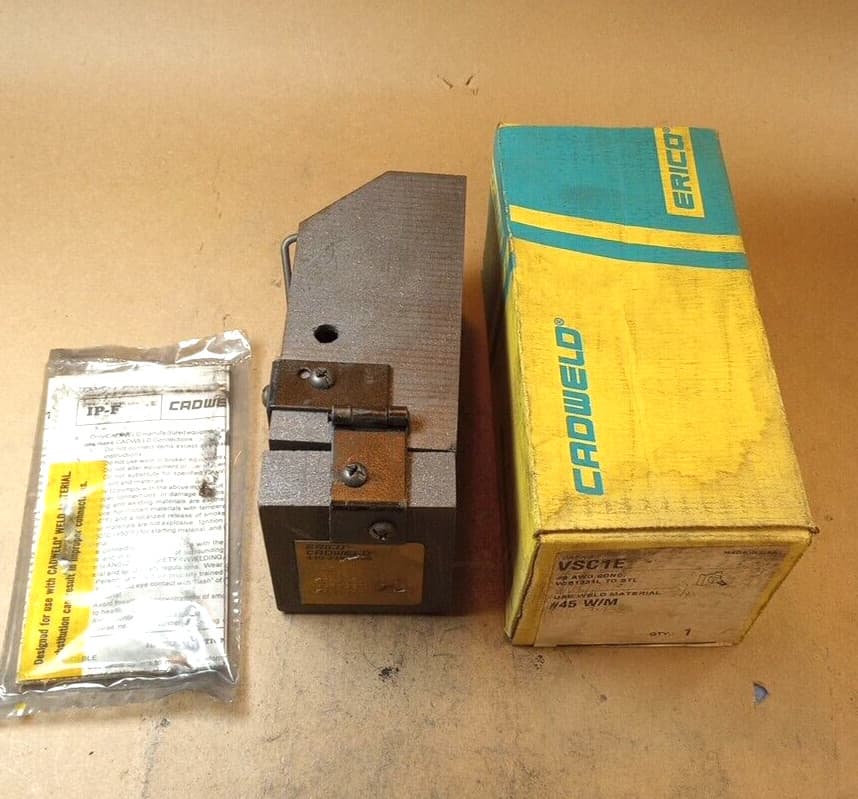 ERICO CADWELD VSC1E - #8 AWG TO STEEL #45 Weld Metal 3