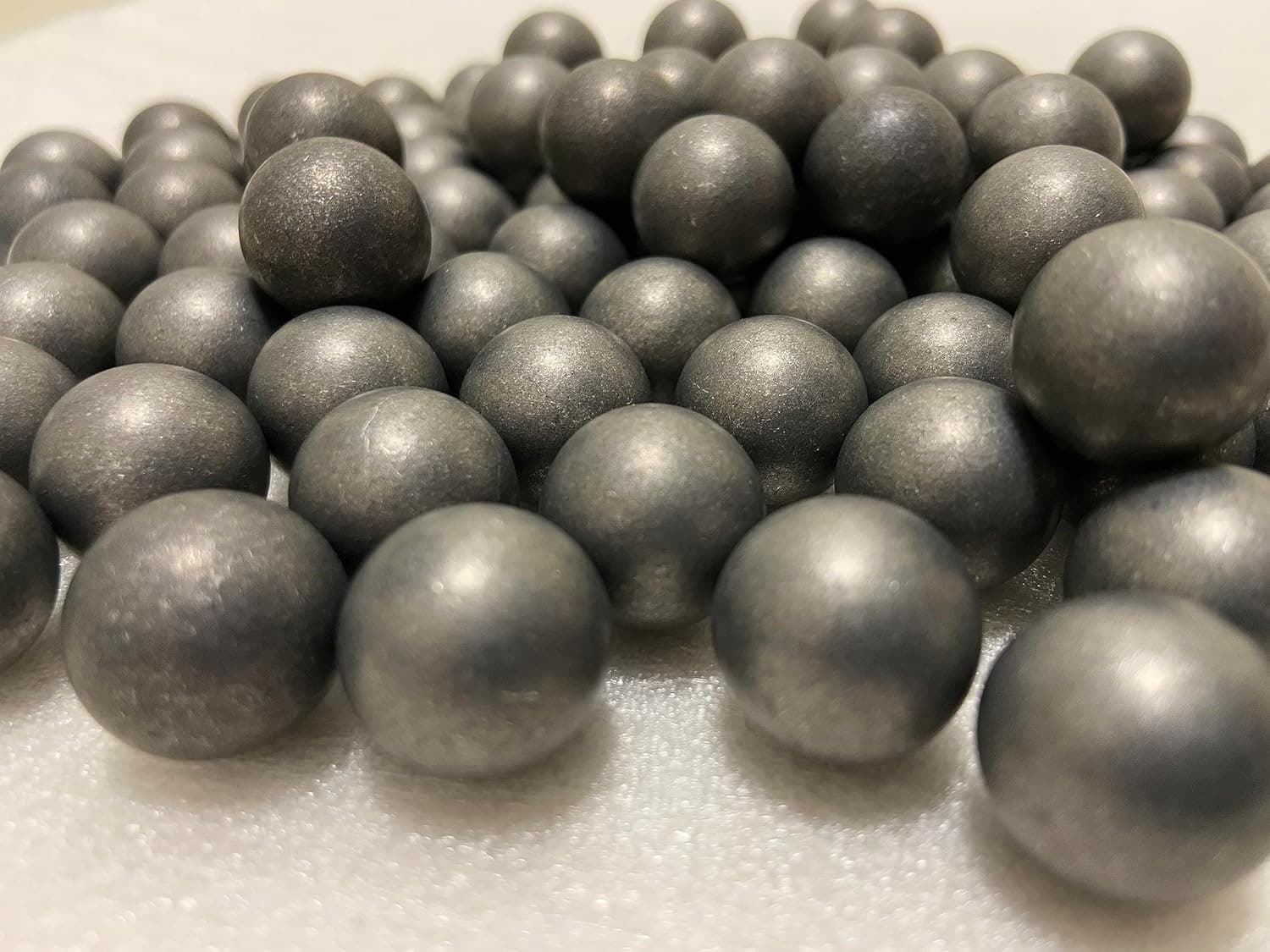 100 Counts Solid 50 Cal. Aluminum Balls for Self Defense, 2.8 Gram Reusable .50  4