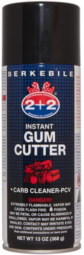 Berkebile B-101 2+2 Gum Cutter Carburetor Carb Cleaner