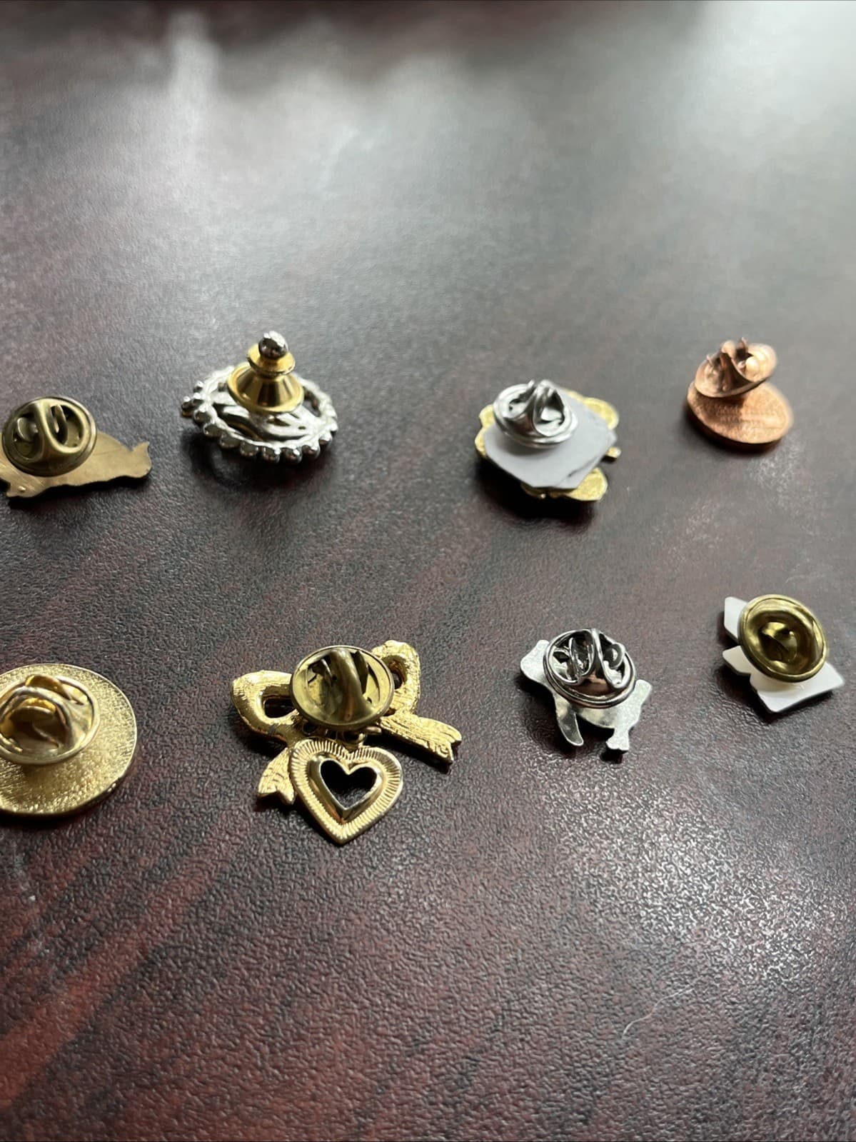 Lot Of 10 Random Mixed Lapel Hat Pins A4 5