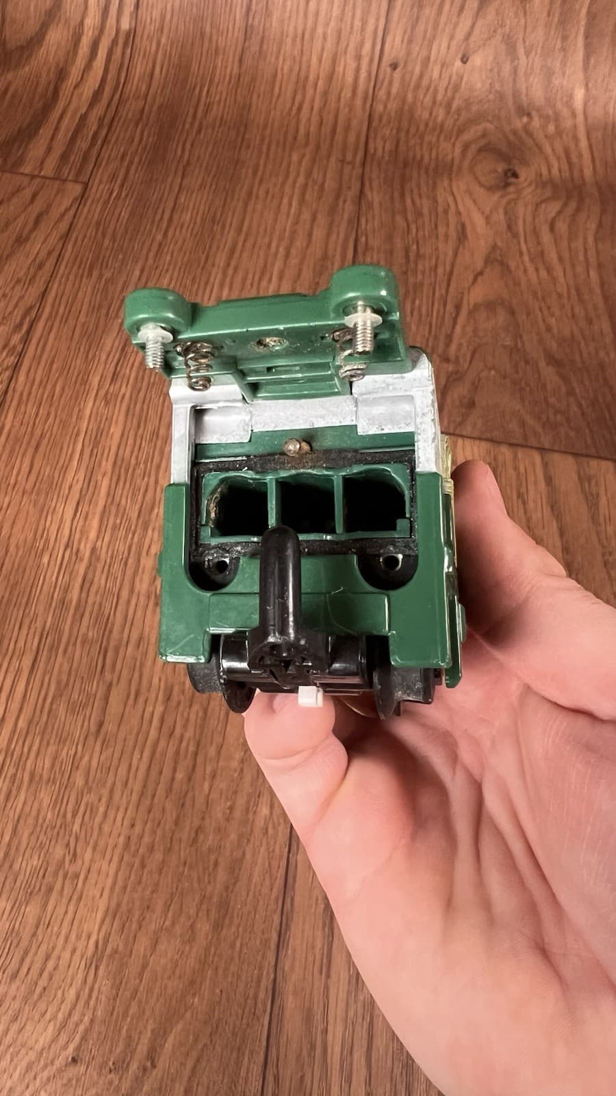 GeoTrax Green Alpine Will Christmas Engine Remote Only Train Not Working 4