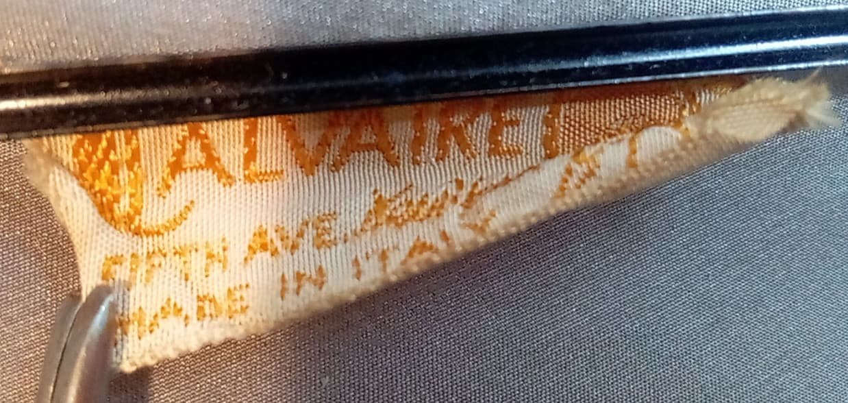 RARE Vintage 1930's 40s CALVAIRE Saks 5th Ave Umbrella Parasol - Made In Italy 3