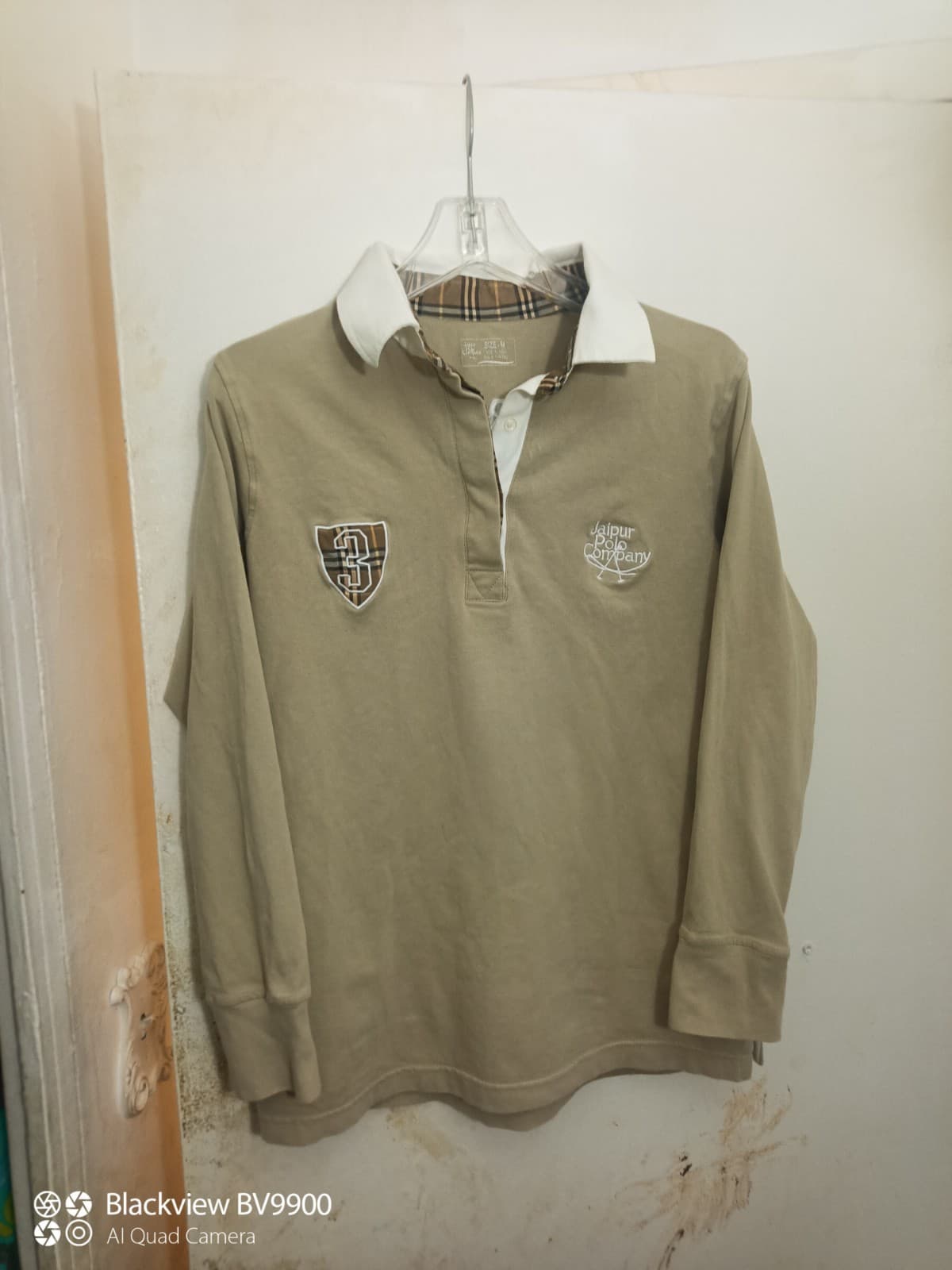 Jaipur Polo Company Long Sleeve Equestrian Show Pullover Shirt Men's Size M 3