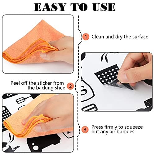  Kitchen Wall Stickers Kitchen Quotes Wall Decals with Funny Lettering Vinyl  5