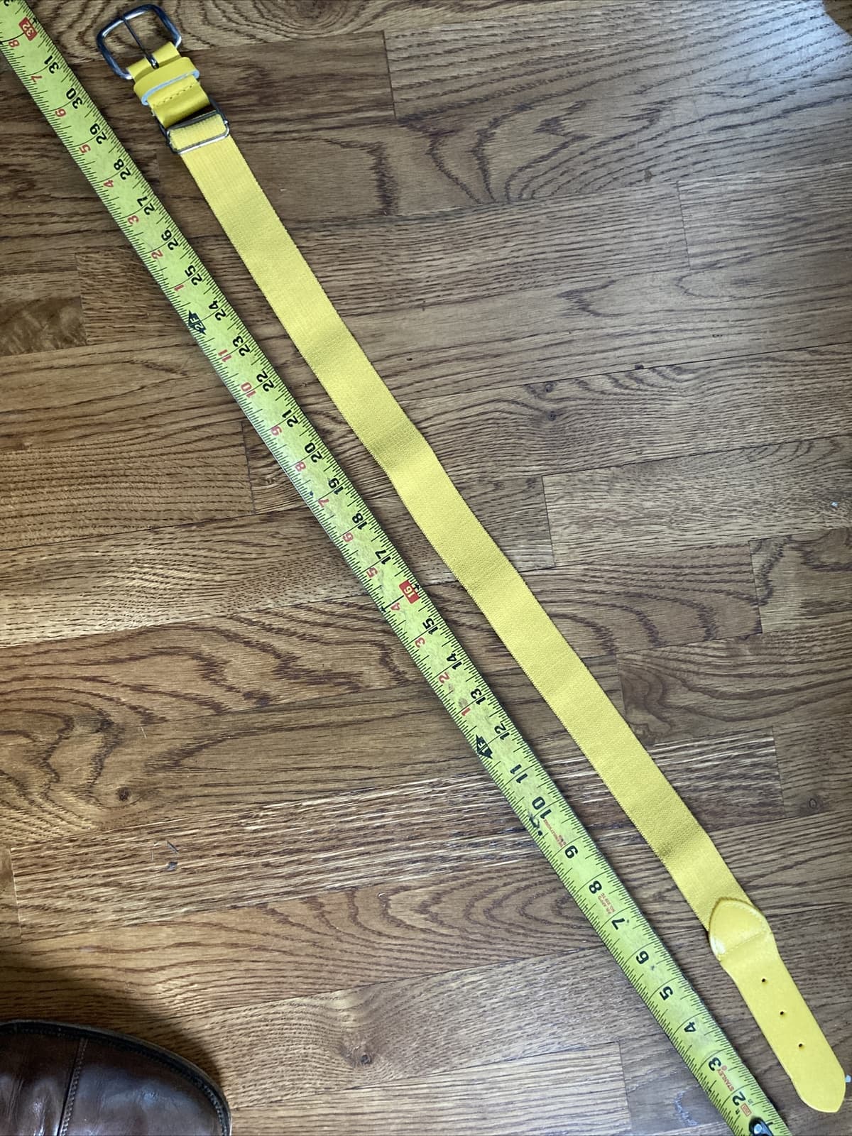 Champion Adjustable Youth Baseball & Softball Belt Yellow 3