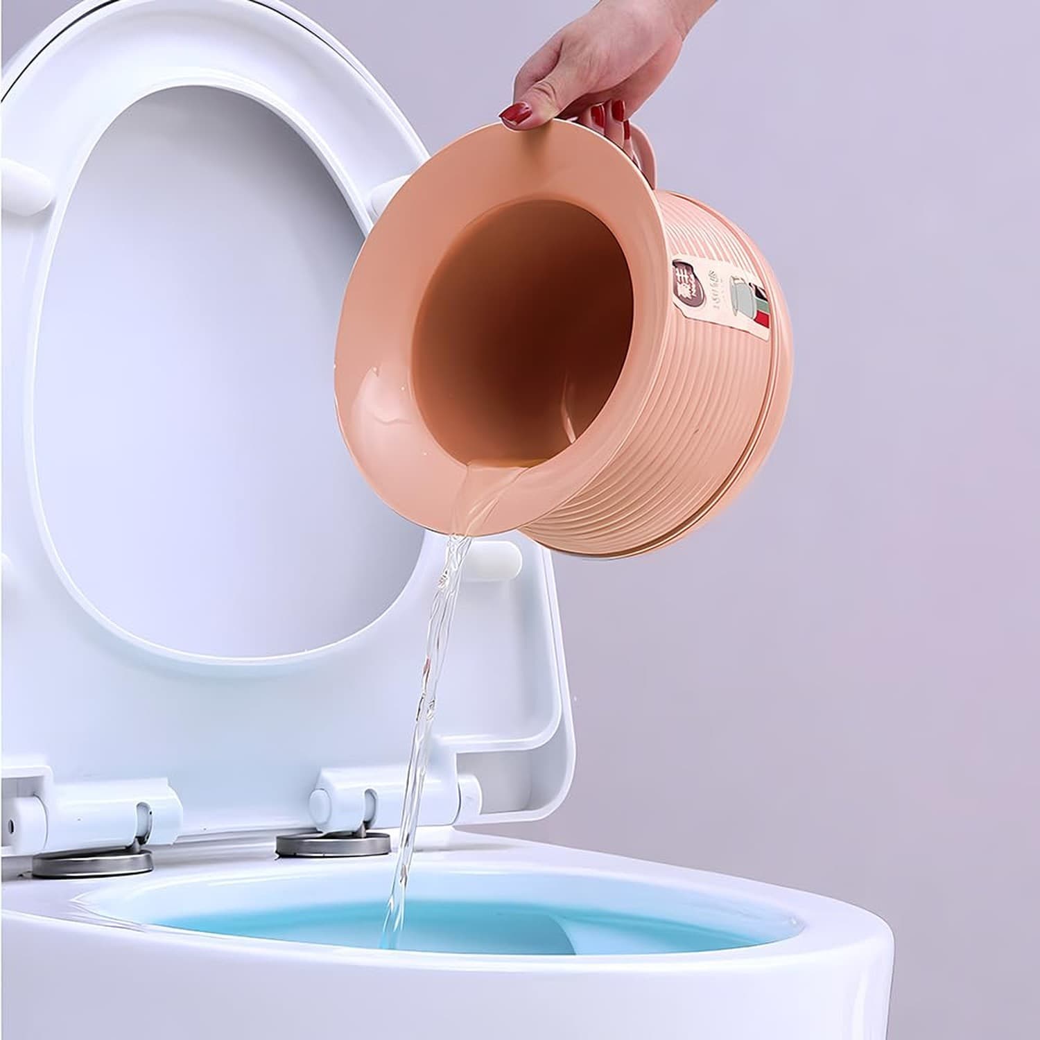 Chamber Pot Bedpan Urinal Bottle Urine Pots Potty Pee Bucket Bedside Urinal w... 6
