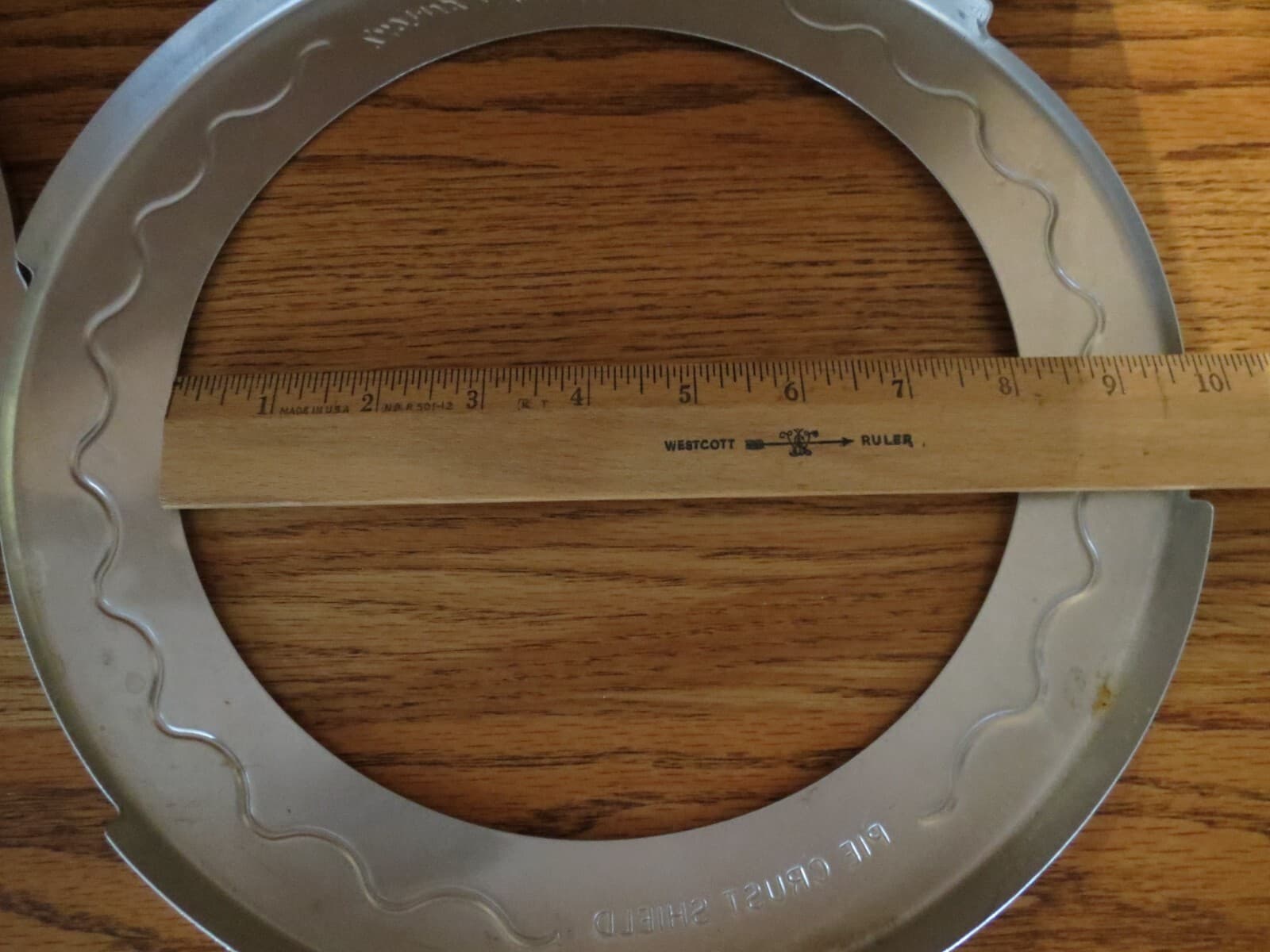 Vintage MRS ANDERSON’S Pie Crust Shields Universal Size 9” 10” 11” Set of 2 5