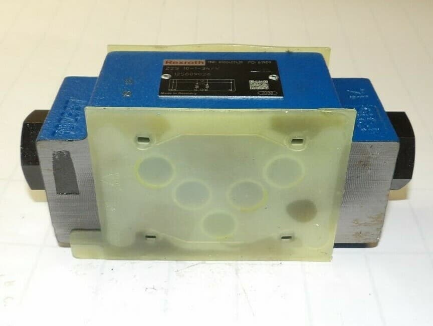 NEW REXROTH HYDRAULIC PILOT OPERATED CHECK VALVE 31.7 GPM 4550 PSI Z2S 10-1-34/V 3