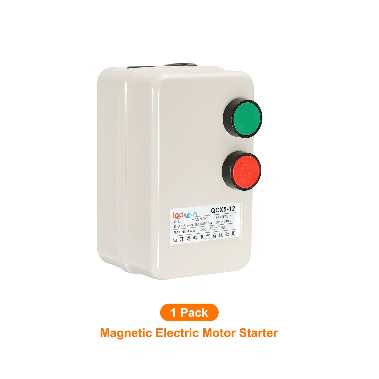 Magnetic Electrical Motor Starter,[for Air Compressor] - AC220V/240V 4KW 5HP 5