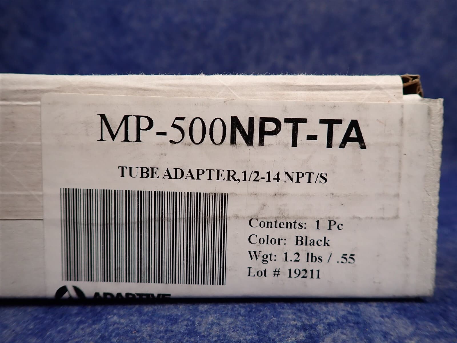 NEW Adaptive Technologies MP-500NPT-TA Channel Tube Adapter 1/2-14 NPT/S (G108) 2