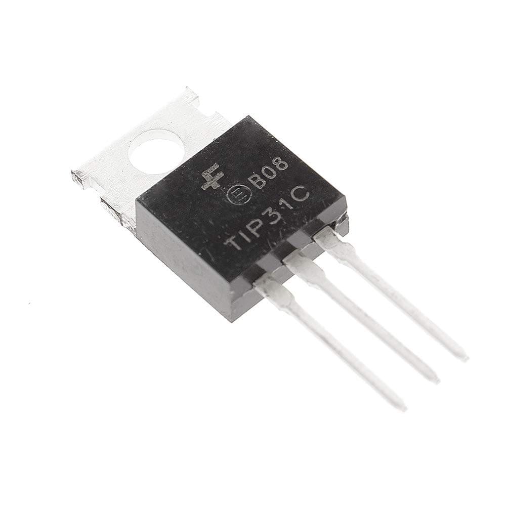20pcs TIP31C TIP31 NPN Silicon Power Transistor,3 A 100 V TO220,3-Pin  2