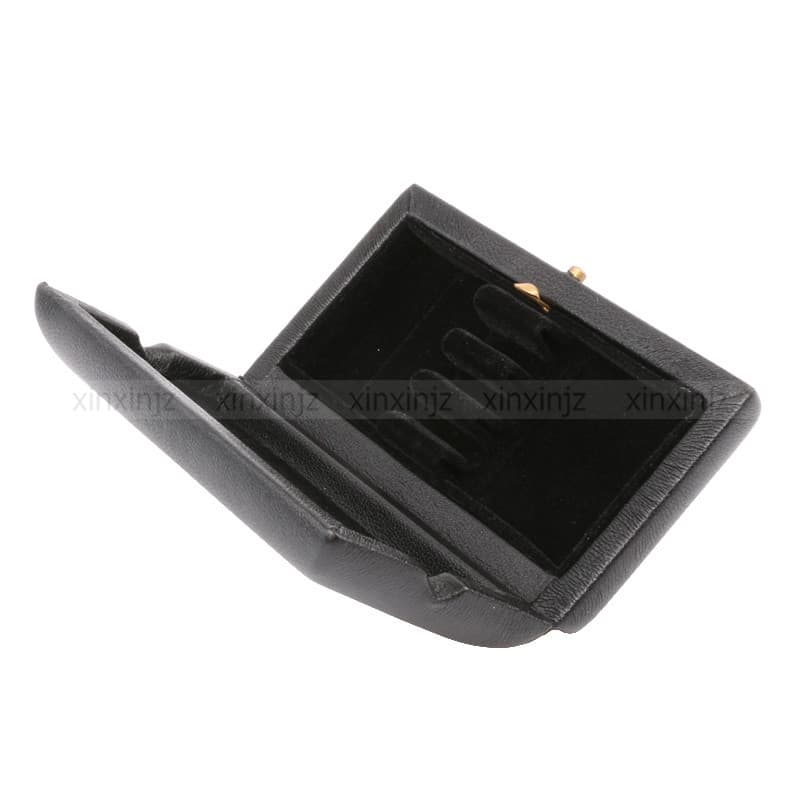 Oboe Reed Case With PU Leather For 3PCS Reeds Holder Black 4