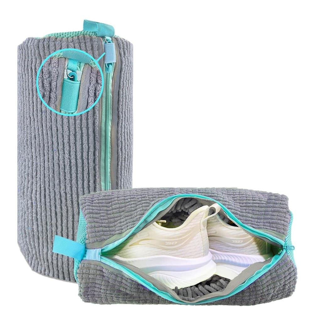 2Pcs Shoe Washing Machine Bag Cleaning Bag for All Shoe Types Laundry Shoe Bag