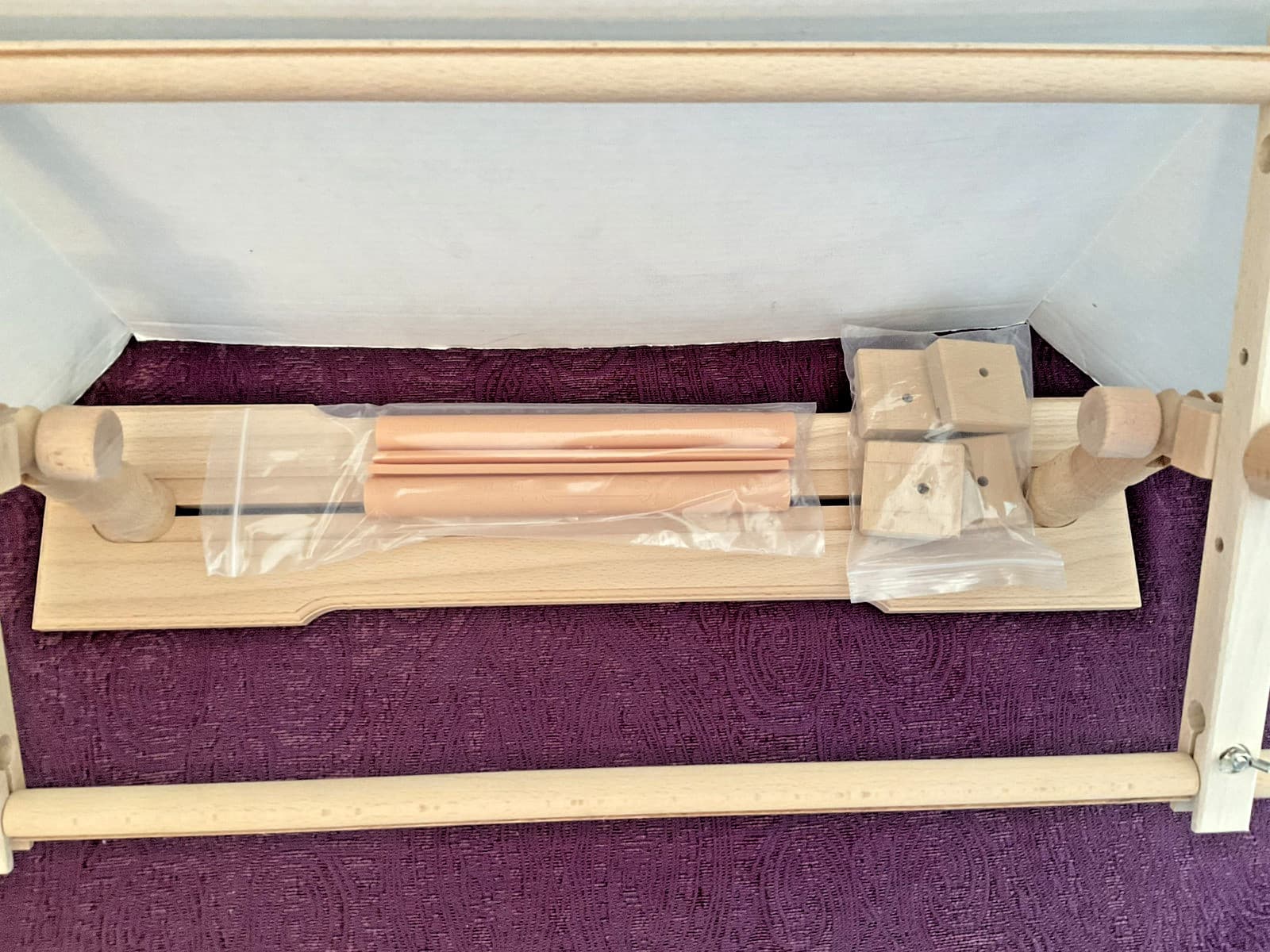 Beech Wood Frame Stand Multi Functional Lap or Table 12" Maximum Capacity New 3