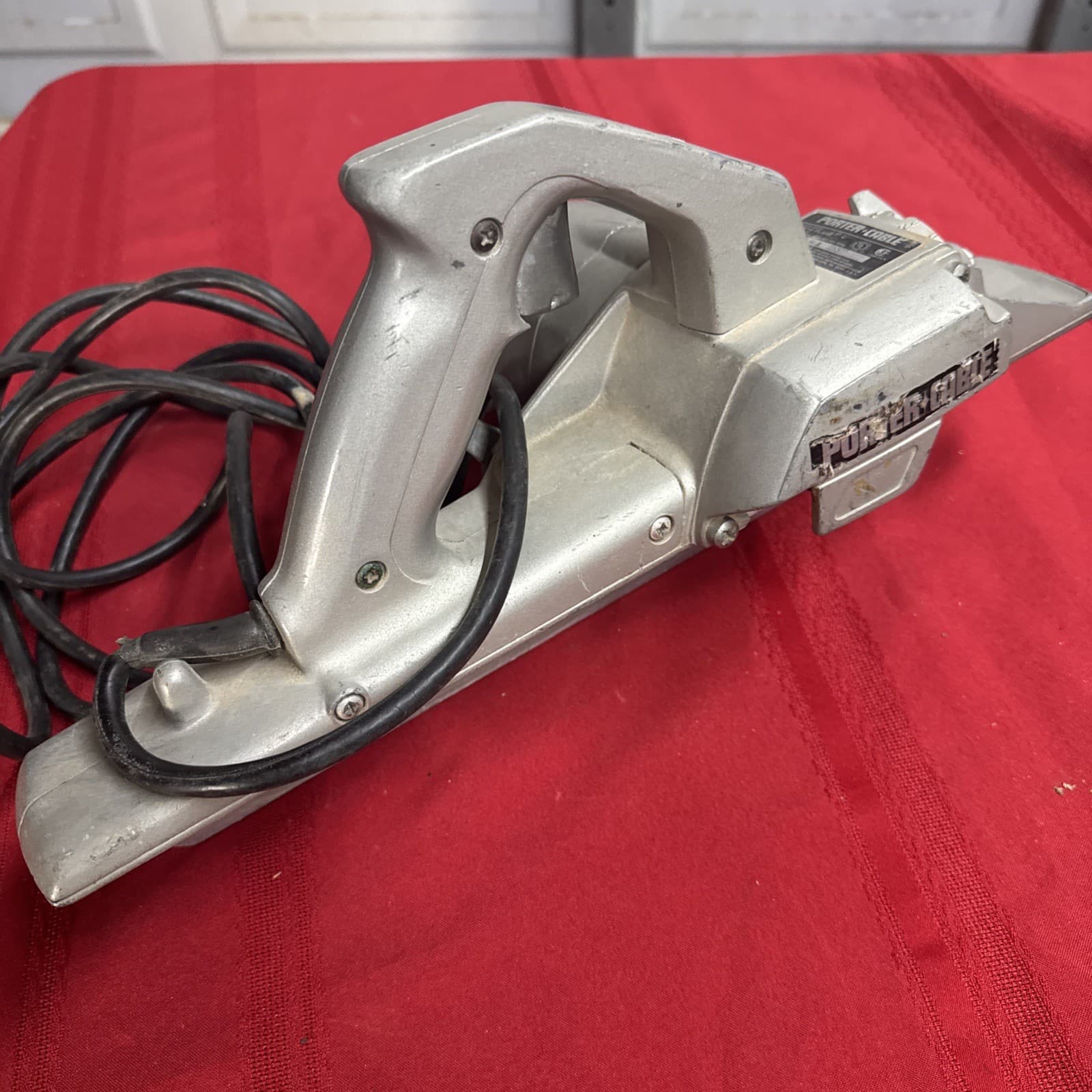 PORTER CABLE PORTA PLANE  HEAVY DUTY PLANER Made In USA Door Trimming 2