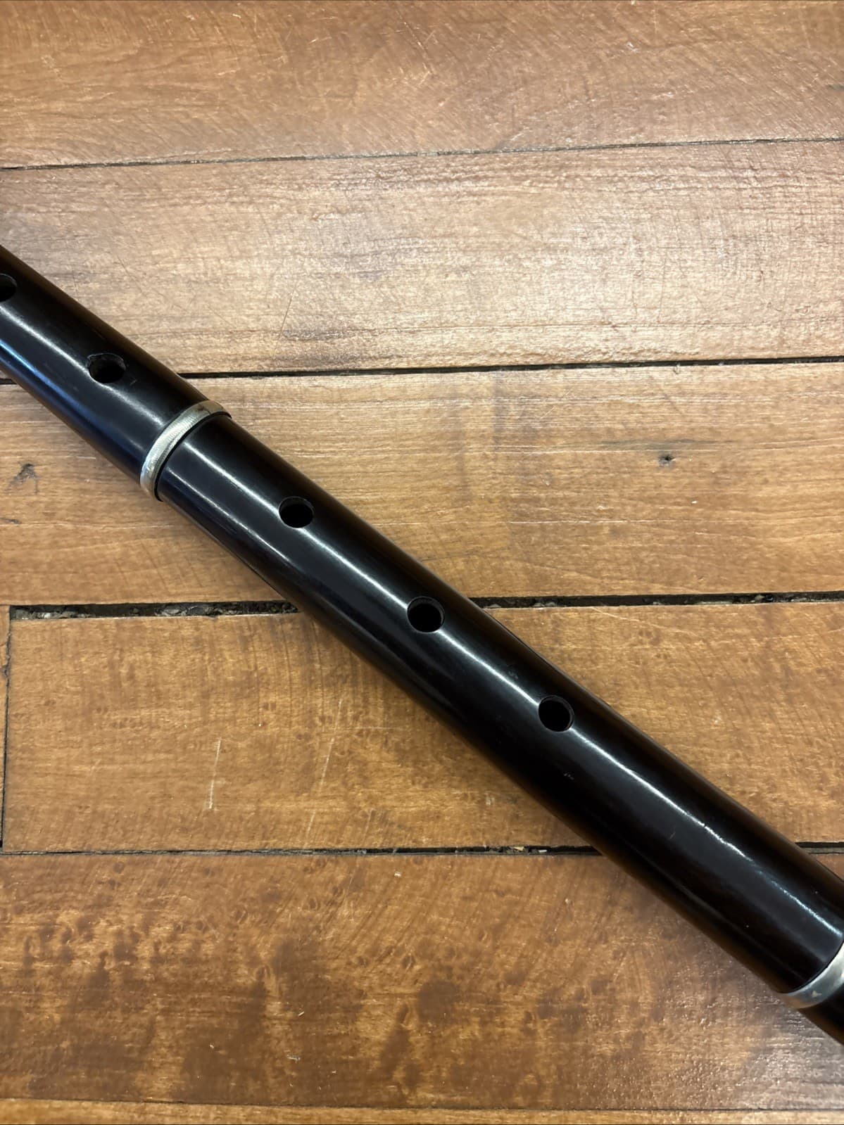 ANTIQUE 19TH CENTURY FLUTE Single Key Rare 1800s Flute 4