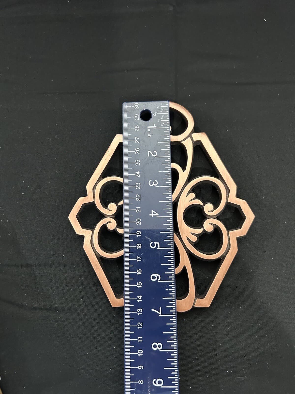 Pampered Chef COPPER Trivet Round-up From The Heart 2011 #2946 NIB 4