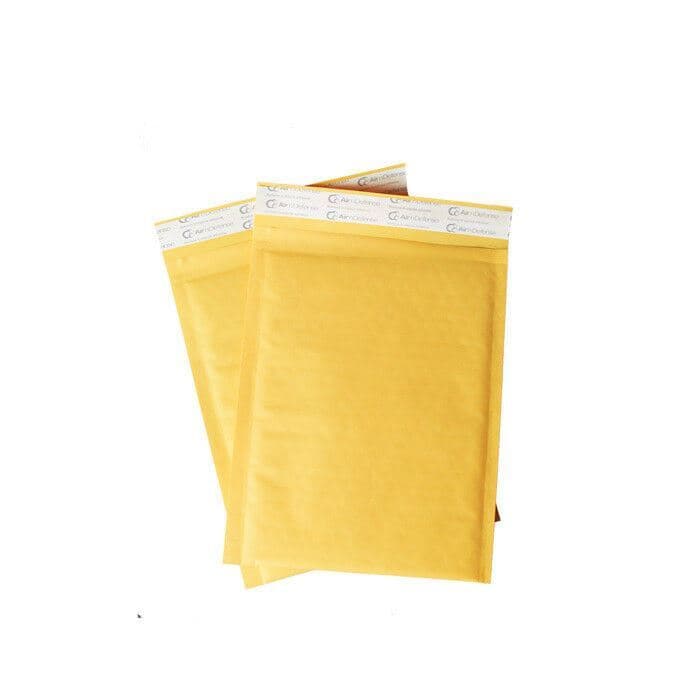 #000 4x8 Kraft Bubble Padded Envelopes Mailers Yellow Shipping Bags AirnDefense 3