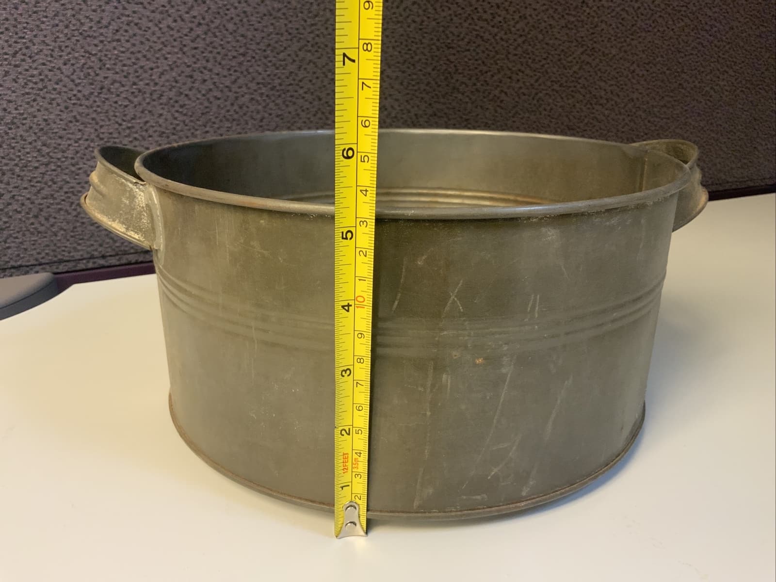 Vintage Steamer Strainer 10”  6