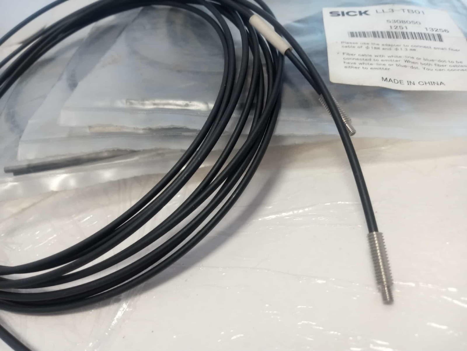 SICK LL3-TB01 Fiber-optic sensors: Fiber-optic cables Standard 0.5 mm 1) 4
