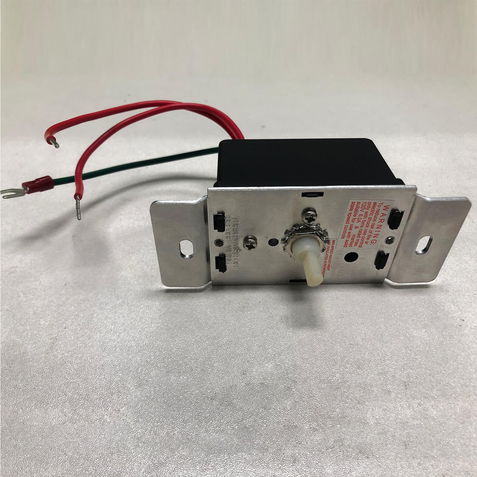 Speed Controller with On-Off Switch 120V AC 6.0 Amp Motor Variable Speed 5