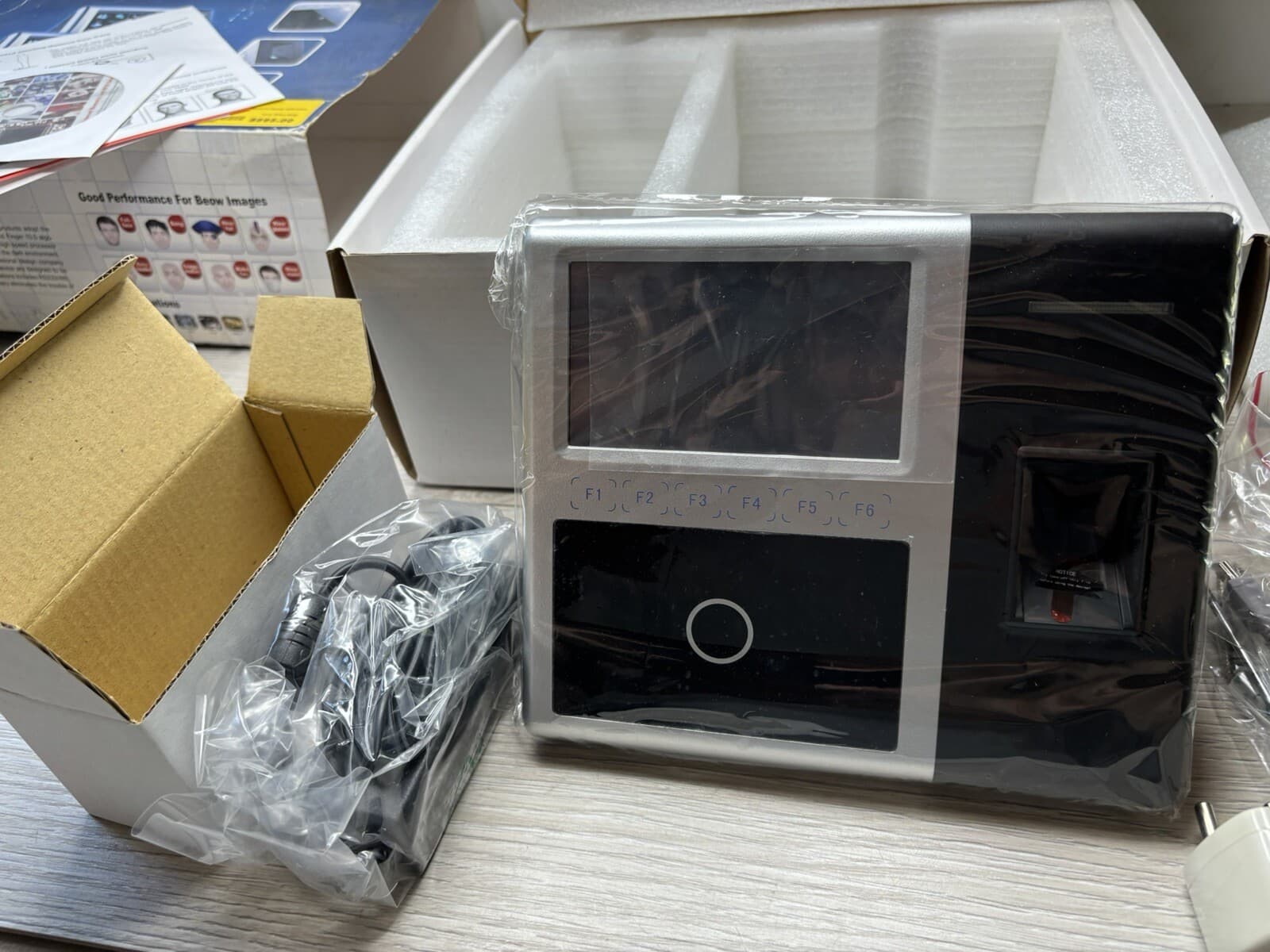 Multimodal Biometric Terminal Time & Attendance Face, Fingerprint Access Control 6