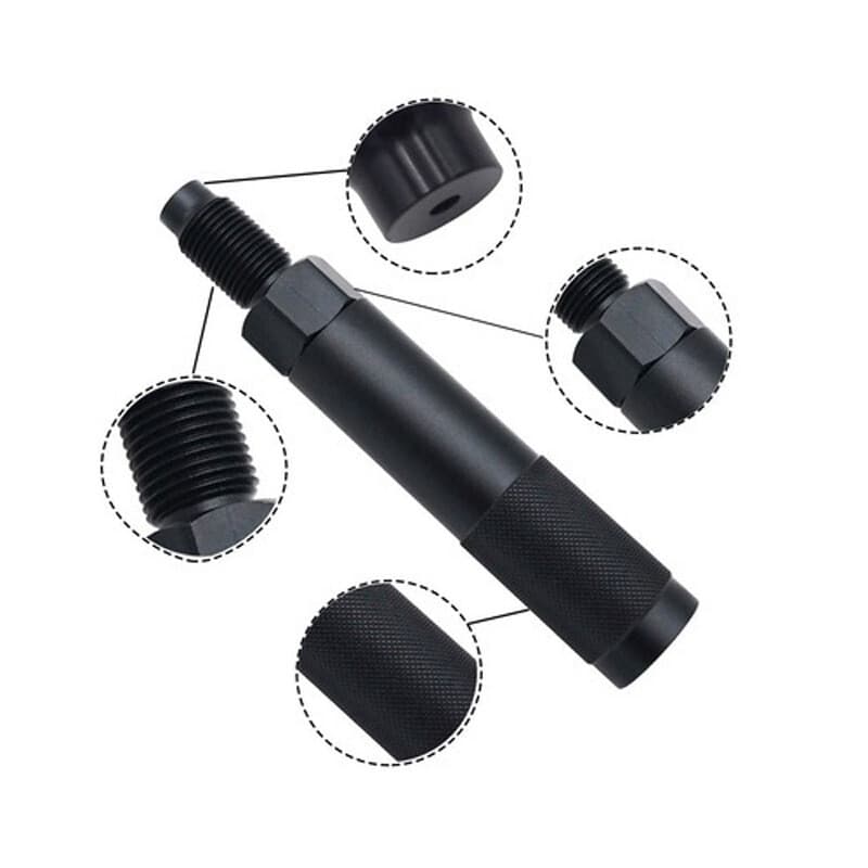 M16x1.5 Quick Change 12g CO2 Cartridge Adapter with 88g or 90g Capsule Threads 4