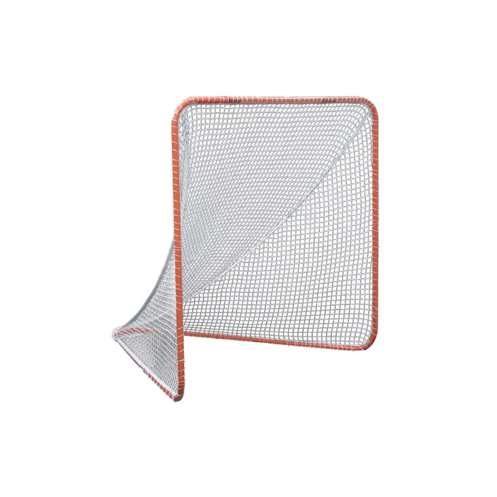 Gladiator Lacrosse Official Lacrosse Goal with a 6mm Net, Orange, 100% Steel ...