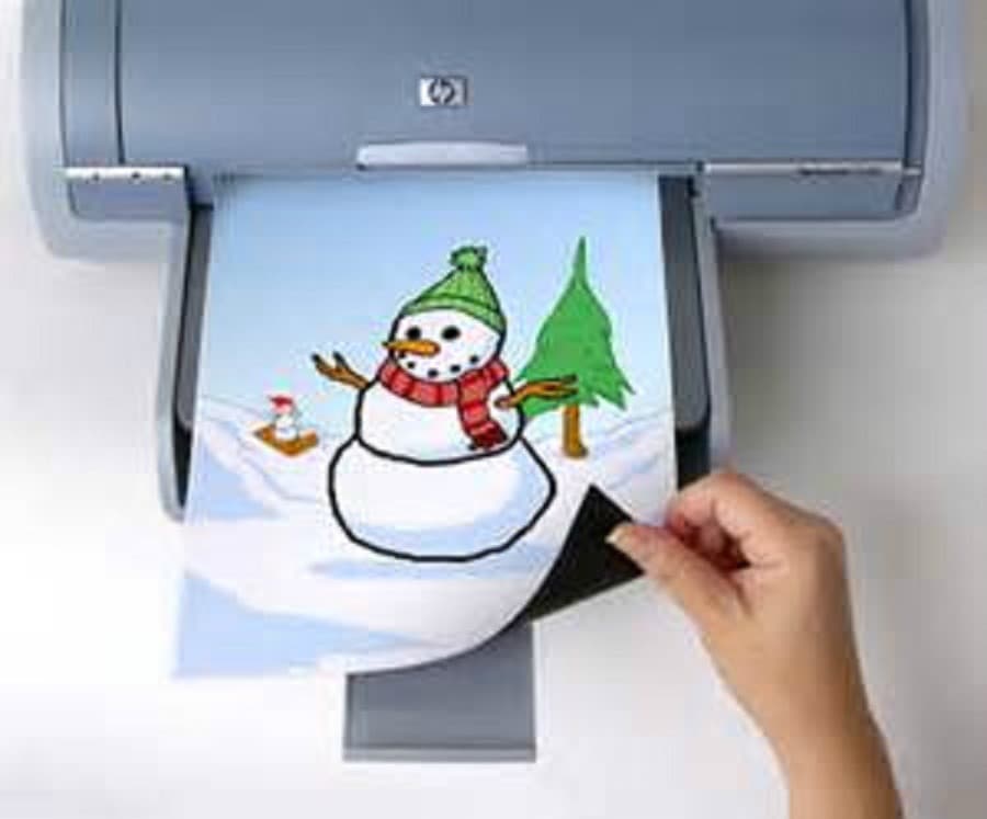 COLOR LASER Printable Paper Magnet, 8.5"x11" 50 SHEETS MATTE of - 15 mil Thick 2