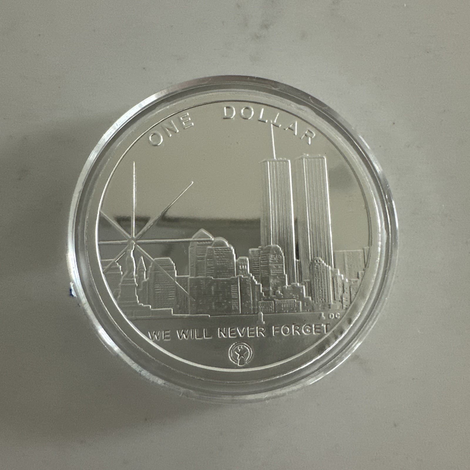 National Collector's Mint Freedom Tower 2004 July 4 One Dollar Silver Clad O-Box 4