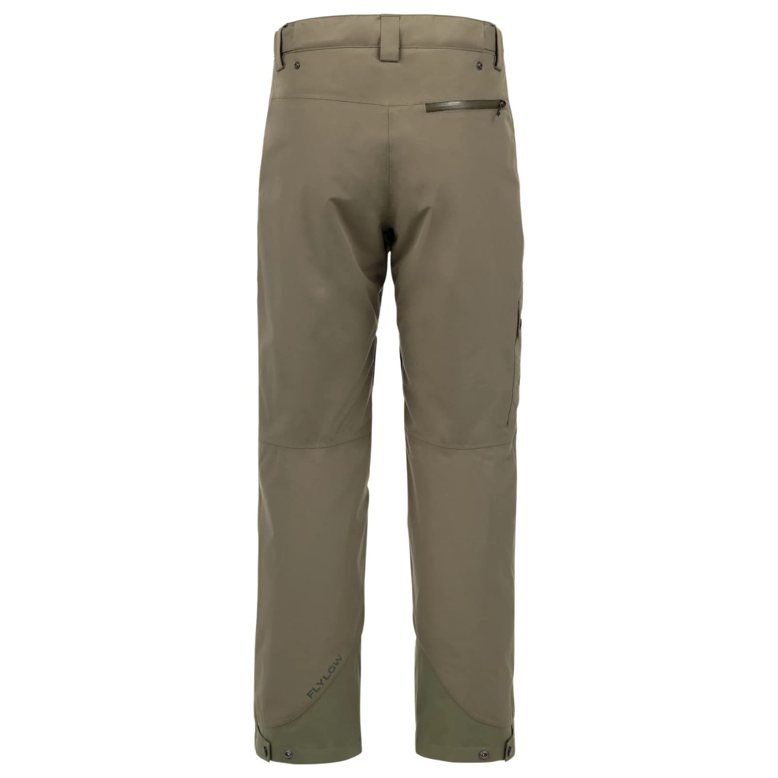 Flylow Snowman Insulated Men's Snow Pants, Leaf, X-Large 2