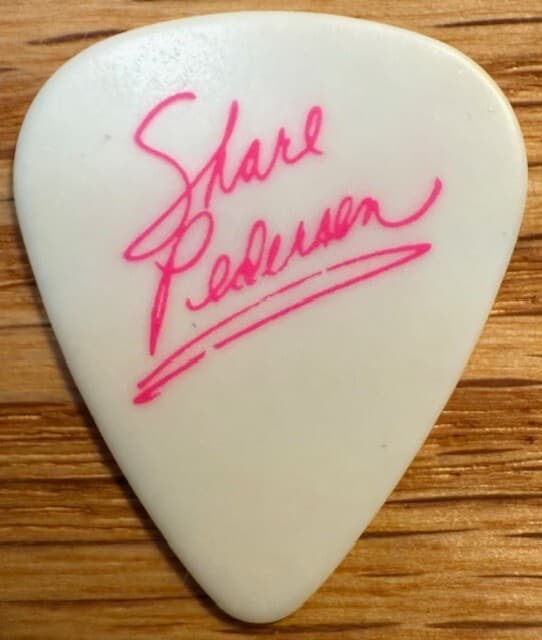 VIXEN  /  SHARE PEDERSON  /  1989  / REV IT UP  TOUR GUITAR PICK 2