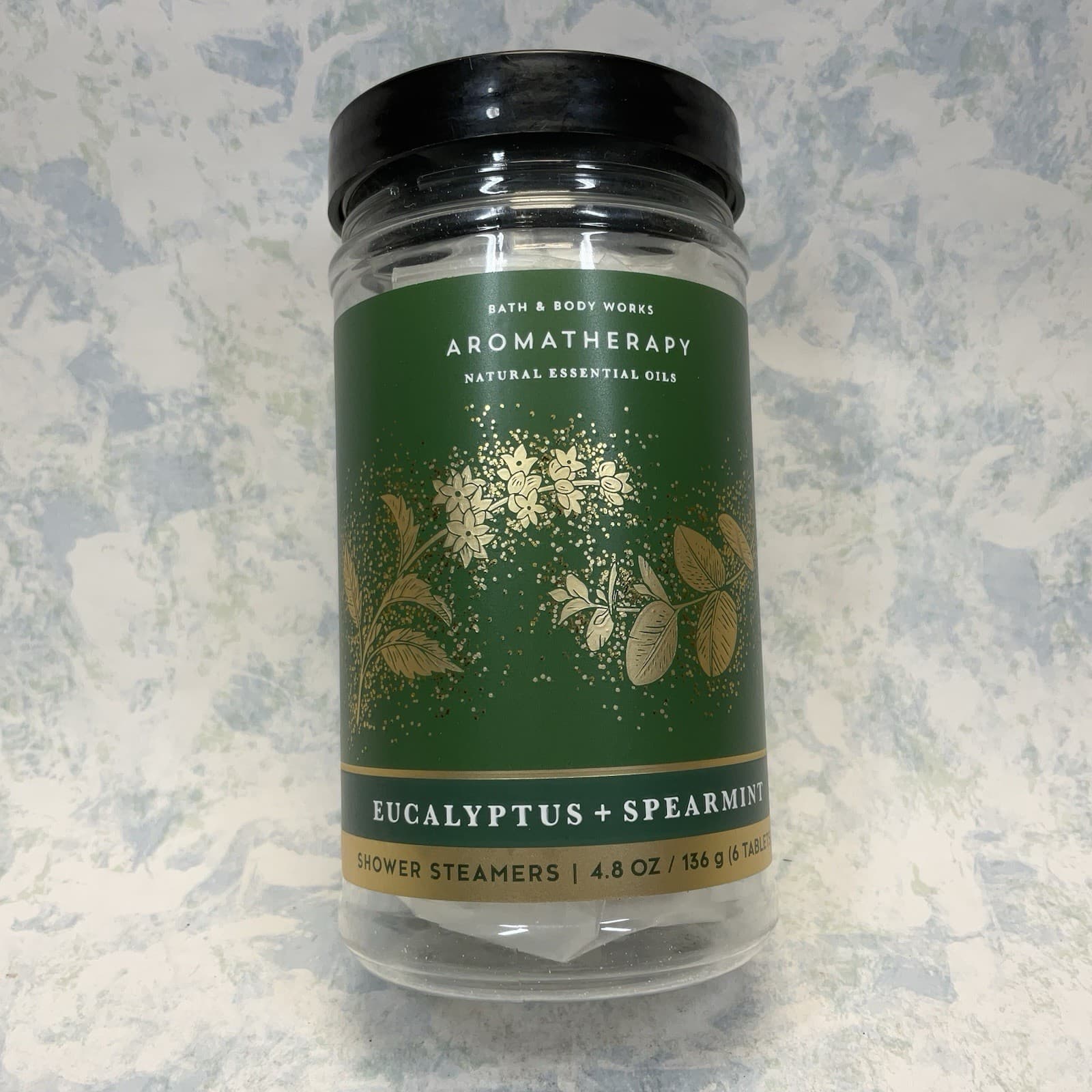 Bath & Body Works Aromatherapy Eucalyptus Spearmint Shower Steamers 4.8oz (6 CT) 2